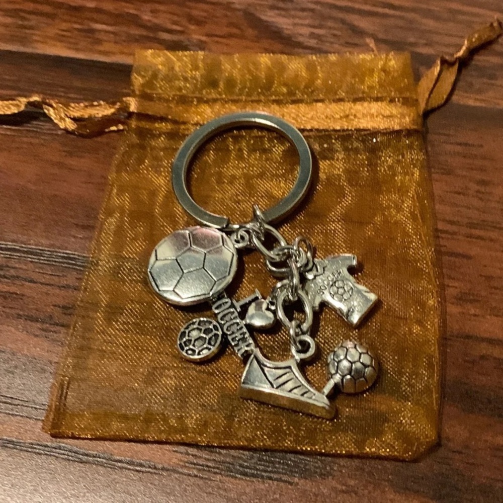 💞3for$20💞Soccer Theme Keychain